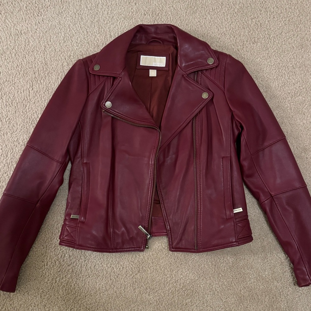 Michael Kors Leather Jacket